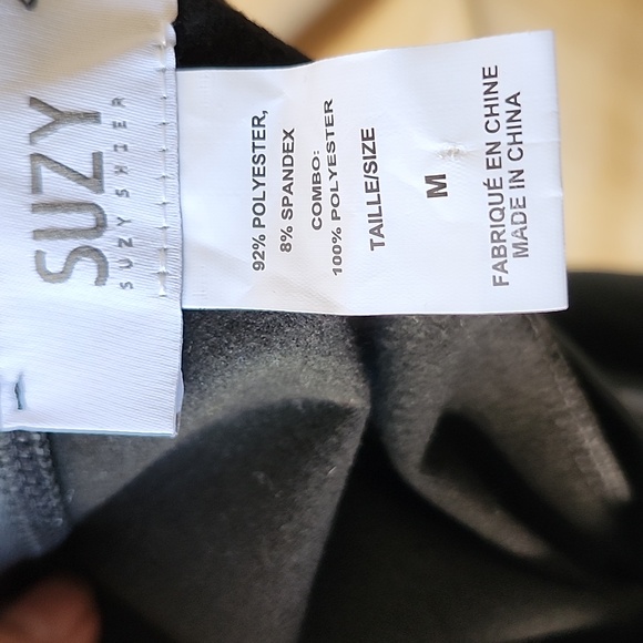 Suzy Shier faux-leather leggings - Picture 5 of 5